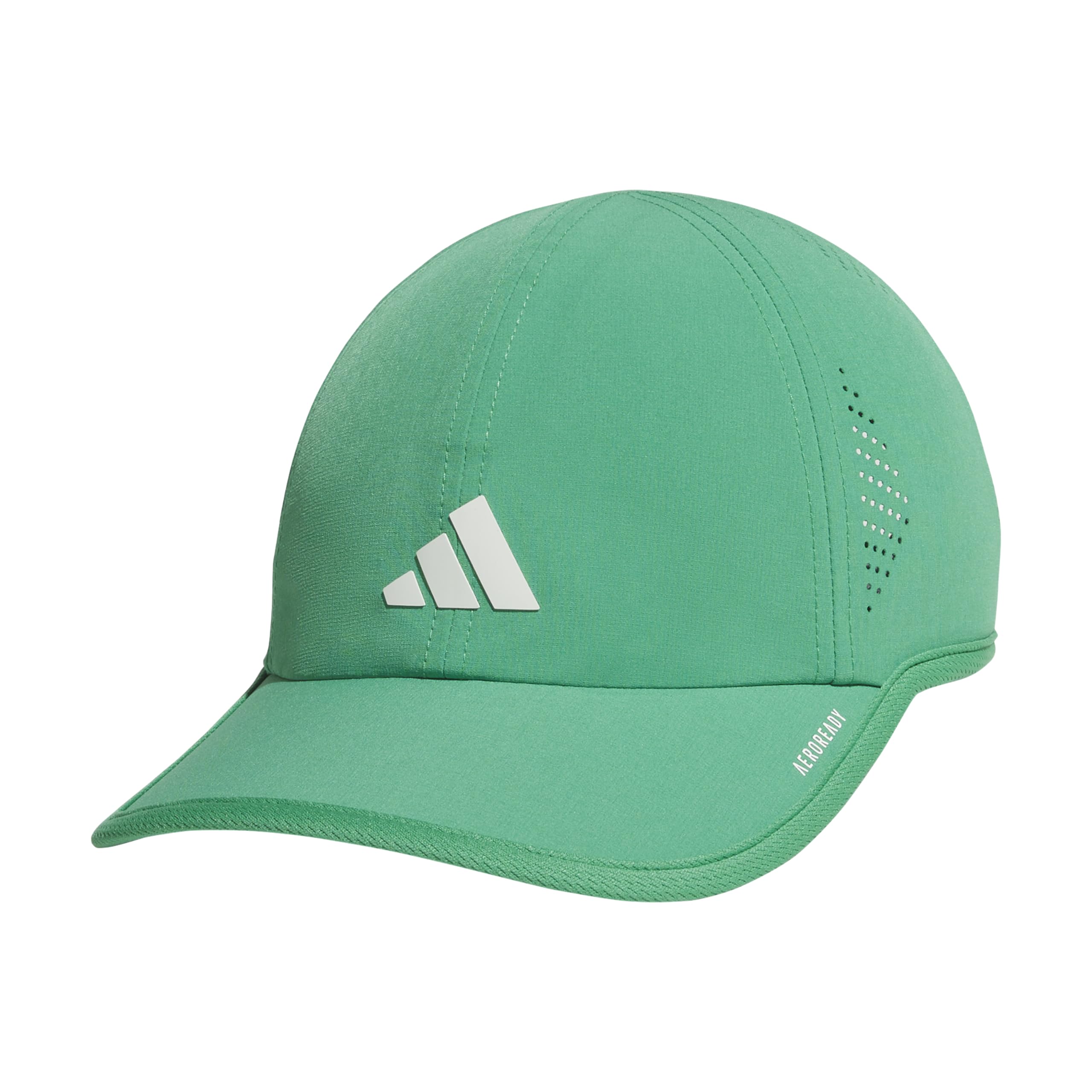 Foto 2 pulgar | Gorra Adidas Superlite Para Mujer, Corte Relajado, Color Verde Y Blanco - Venta Internacional.