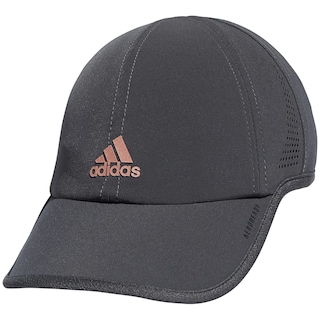 Foto 1 | Gorra Adidas Superlite Para Mujer, Ajuste Relajado, Color Gris Y Rosa - Venta Internacional.