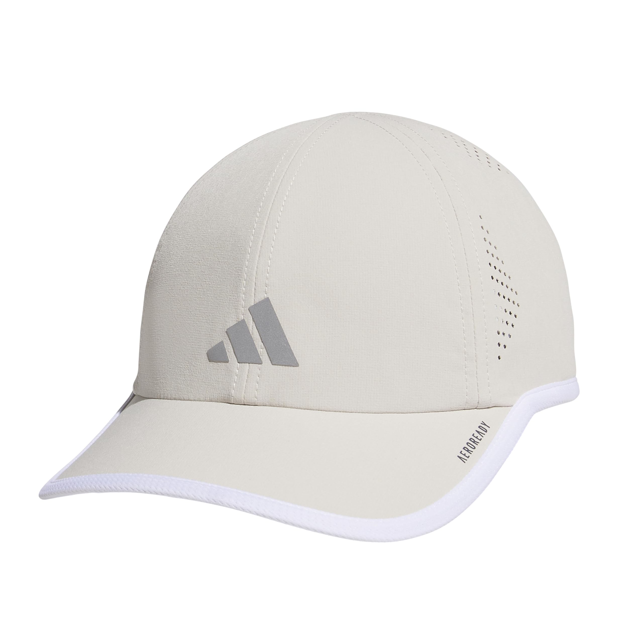 Foto 2 pulgar | Gorro Adidas Superlite Alúmina Beige/plateado Metálico/blanco - Venta Internacional.
