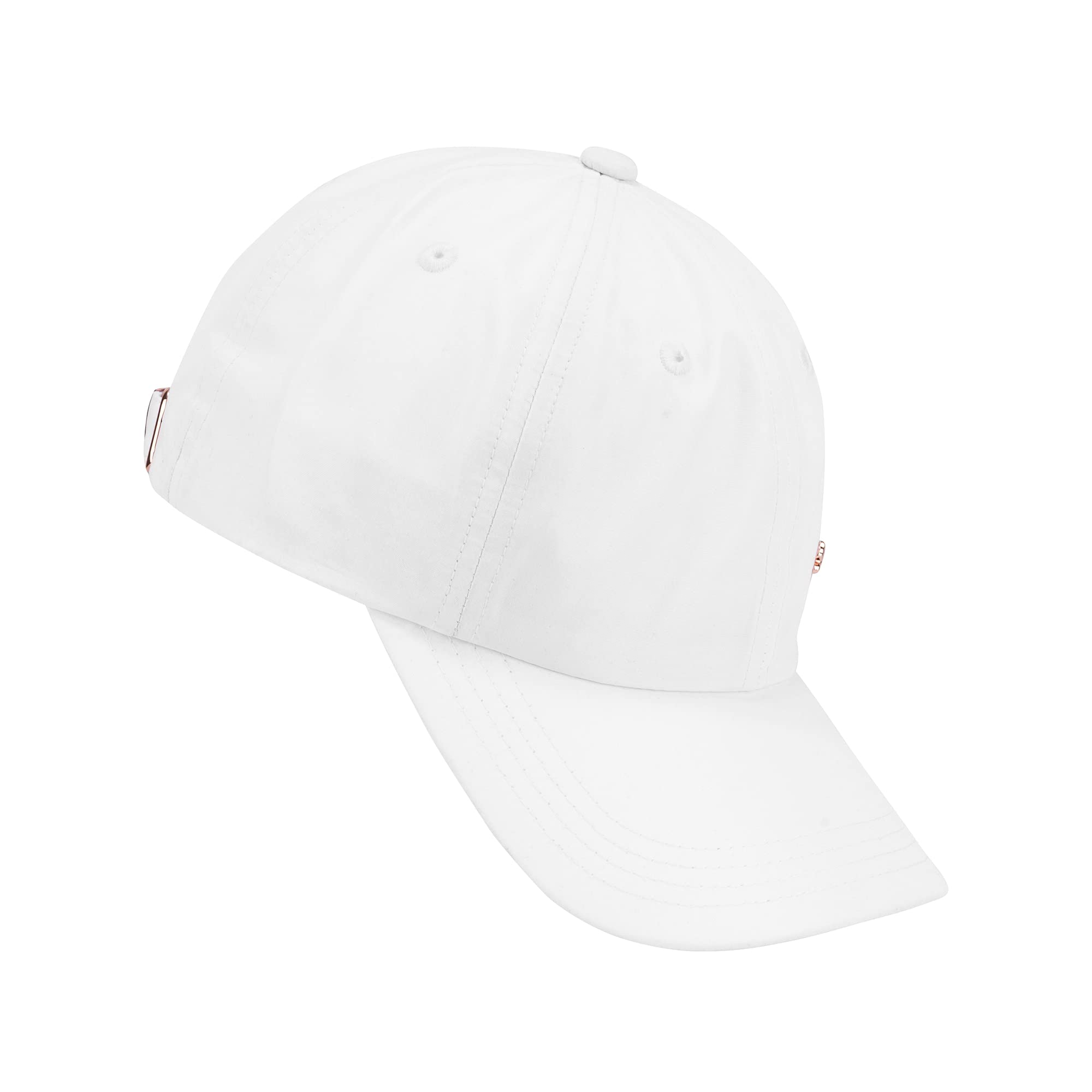 Foto 3 pulgar | Gorra De Béisbol Puma Evercat Opal Para Mujer Blanca/dorada - Venta Internacional.