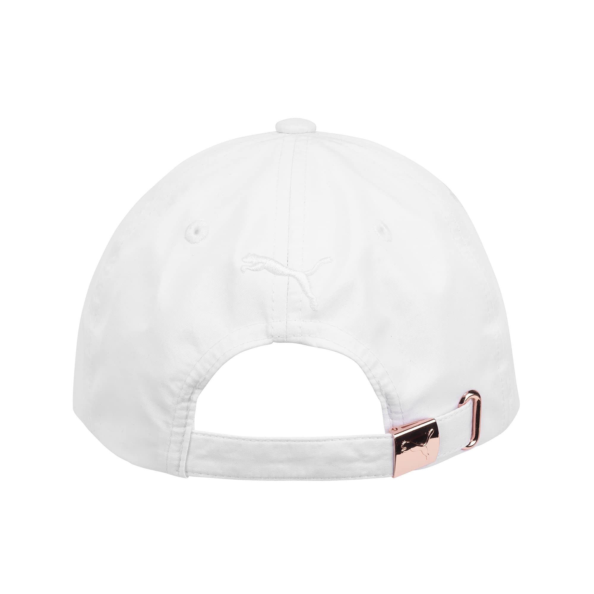 Foto 4 pulgar | Gorra De Béisbol Puma Evercat Opal Para Mujer Blanca/dorada - Venta Internacional.