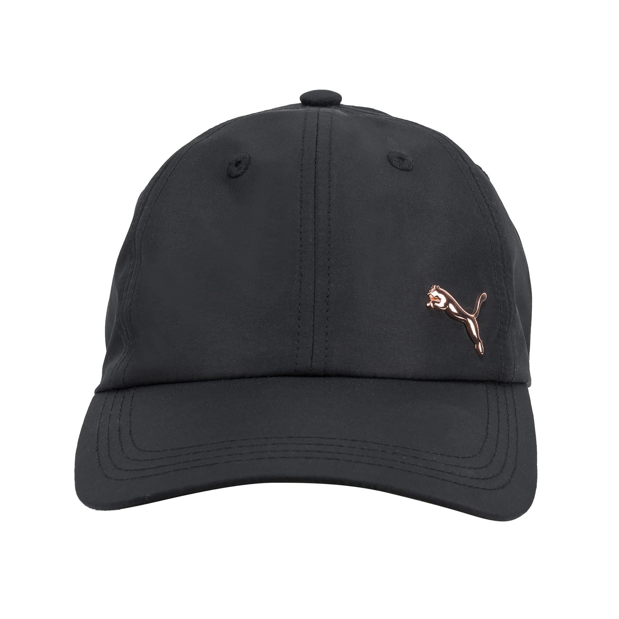 Foto 2 pulgar | Gorra Puma Evercat Opal Ajustable Para Mujer Negro/oro Rosa - Venta Internacional.