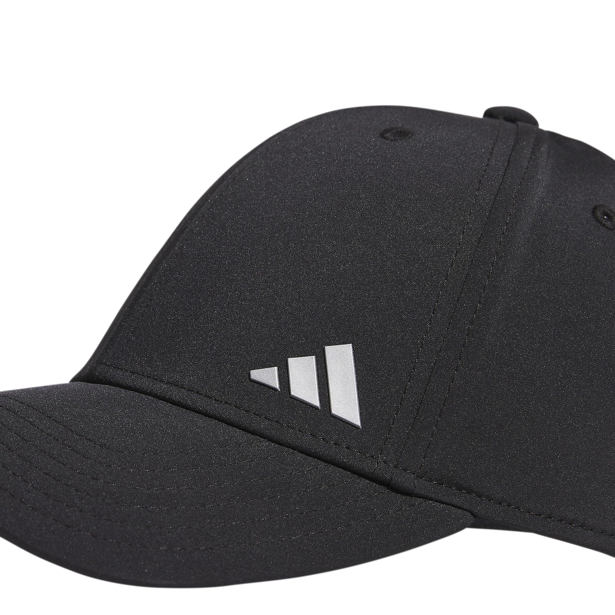 Foto 4 pulgar | Gorra De Béisbol Adidas Para Mujer Con Forma De Cola De Caballo Sin Espalda, Color Negro Y Plateado - Venta Internaci