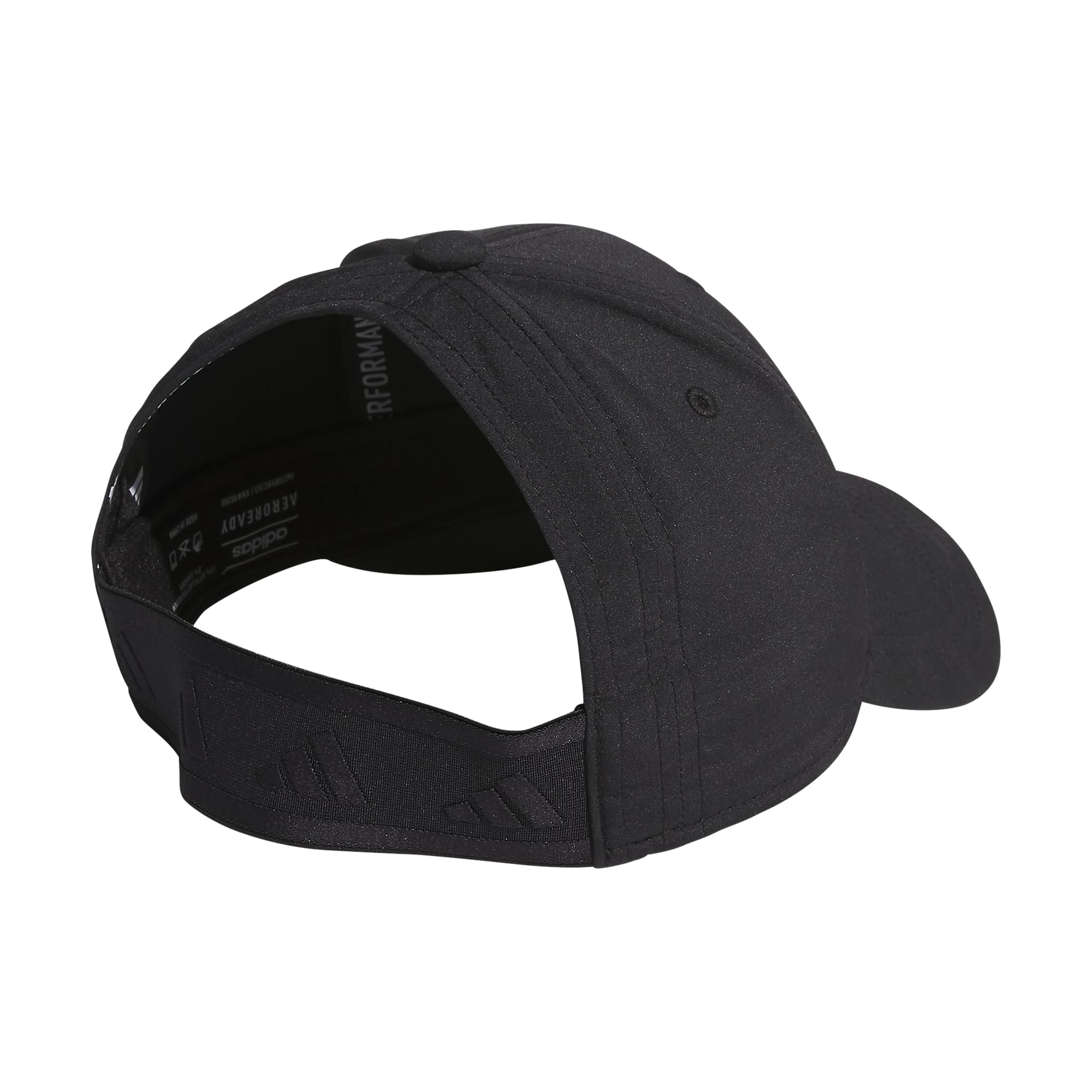 Foto 5 pulgar | Gorra De Béisbol Adidas Para Mujer Con Forma De Cola De Caballo Sin Espalda, Color Negro Y Plateado - Venta Internaci