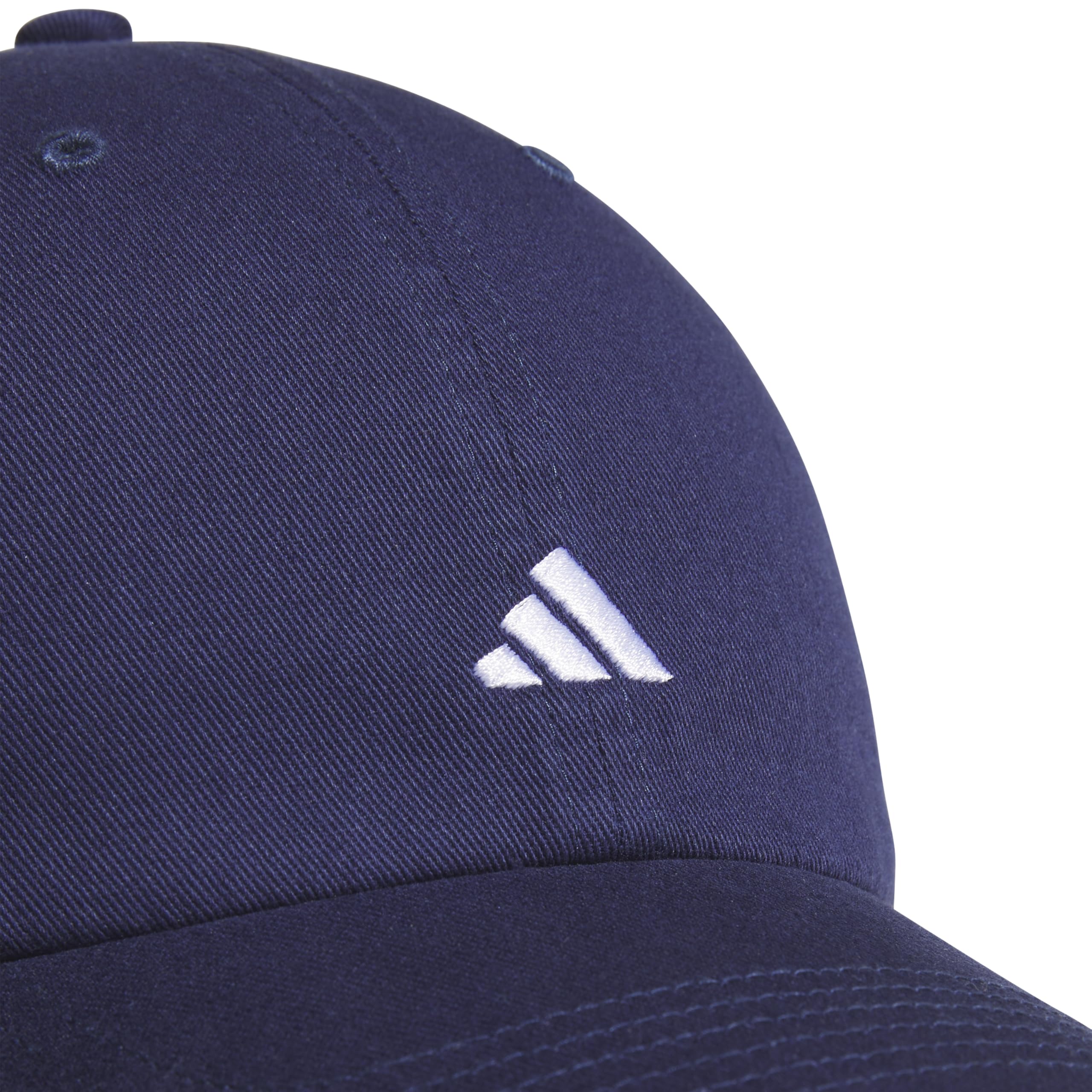 Foto 4 pulgar | Gorra Adidas Saturday Para Mujer, Corte Holgado, Azul Oscuro/blanco - Venta Internacional.