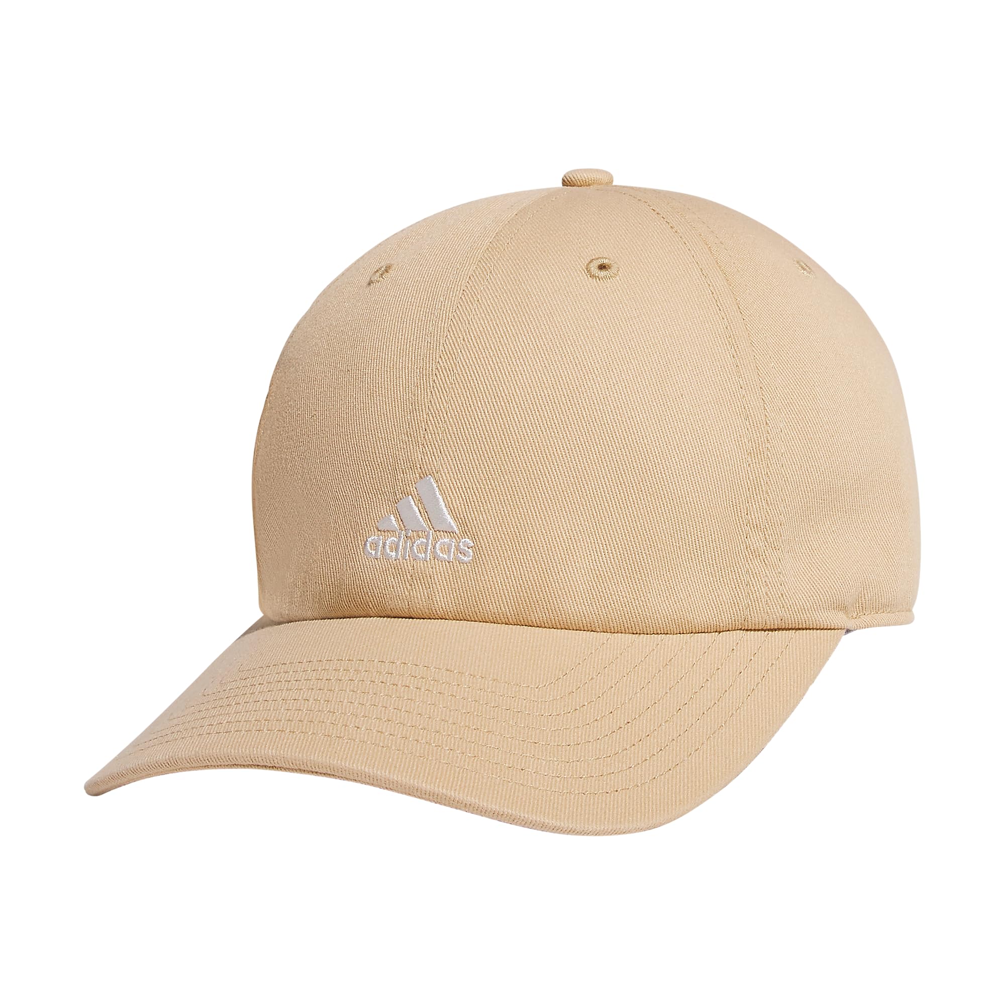 Foto 2 pulgar | Gorra De Béisbol Adidas Saturday Hat Magic Para Mujer, Color Beige Y Blanco Roto - Venta Internacional.