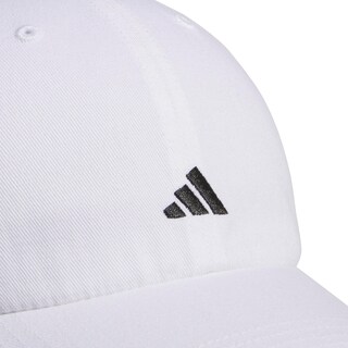 Foto 3 | Gorra Adidas Saturday Para Mujer, Corte Holgado, Atlética, Blanco/negro - Venta Internacional.