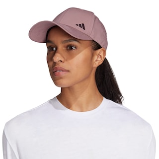 Foto 5 | Gorra De Béisbol Adidas Para Mujer Con Forma De Cola De Caballo Sin Espalda, Color Morado - Venta Internacional.