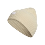 Gorro Adidas Para Mujer, 10 Cm, Dobladillo, Alúmina, Color Beige/blanco - Venta Internacional.