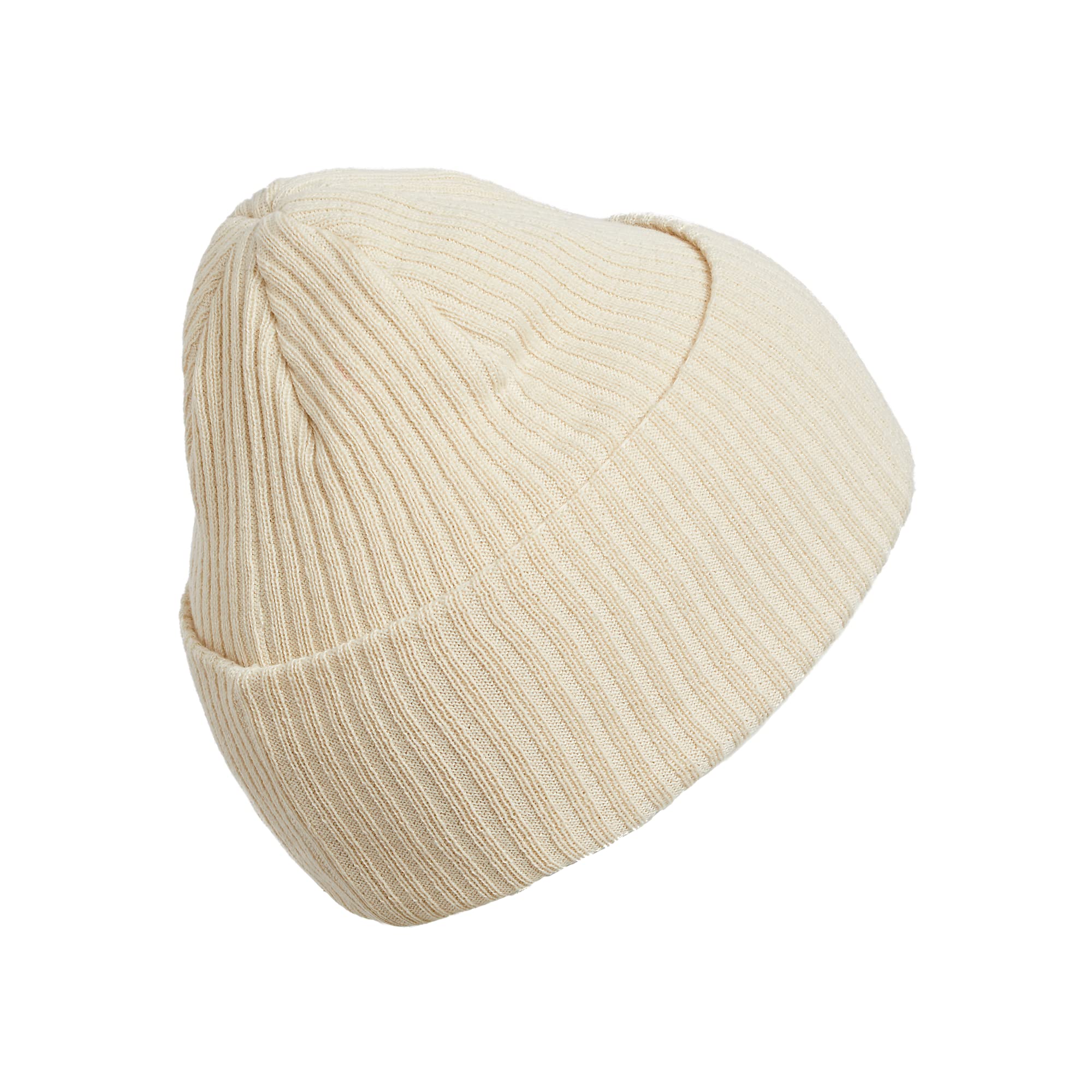 Foto 5 pulgar | Gorro Adidas Para Mujer, 10 Cm, Dobladillo, Alúmina, Color Beige/blanco - Venta Internacional.