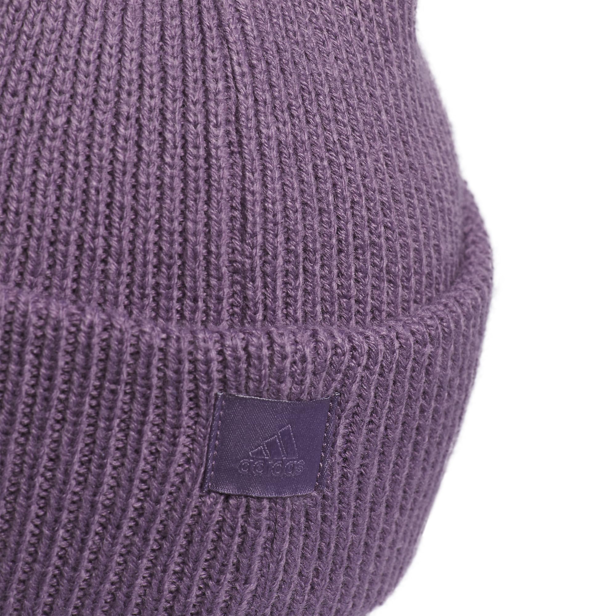 Foto 3 | Gorro Adidas Script Para Mujer, Tejido Acrílico, Color Violeta, Sombra De Invierno - Venta Internacional.