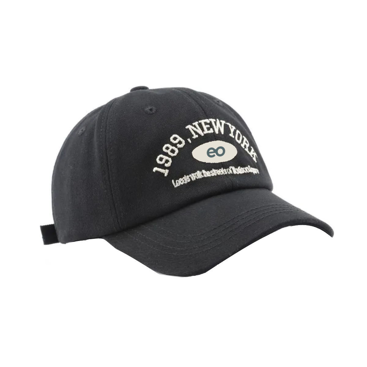 Gorra Beisbol Unitalla Vintage Unisex Eo Safe Imports Esi-18655 Negro