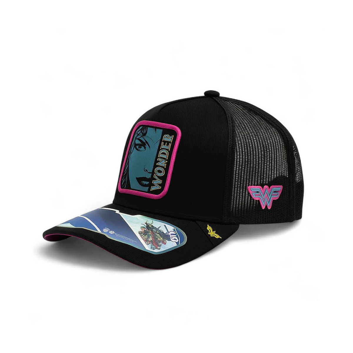 Foto 1 | Gorra Mujer Maravilla Dc Comics Trucker Ajustable Con Malla