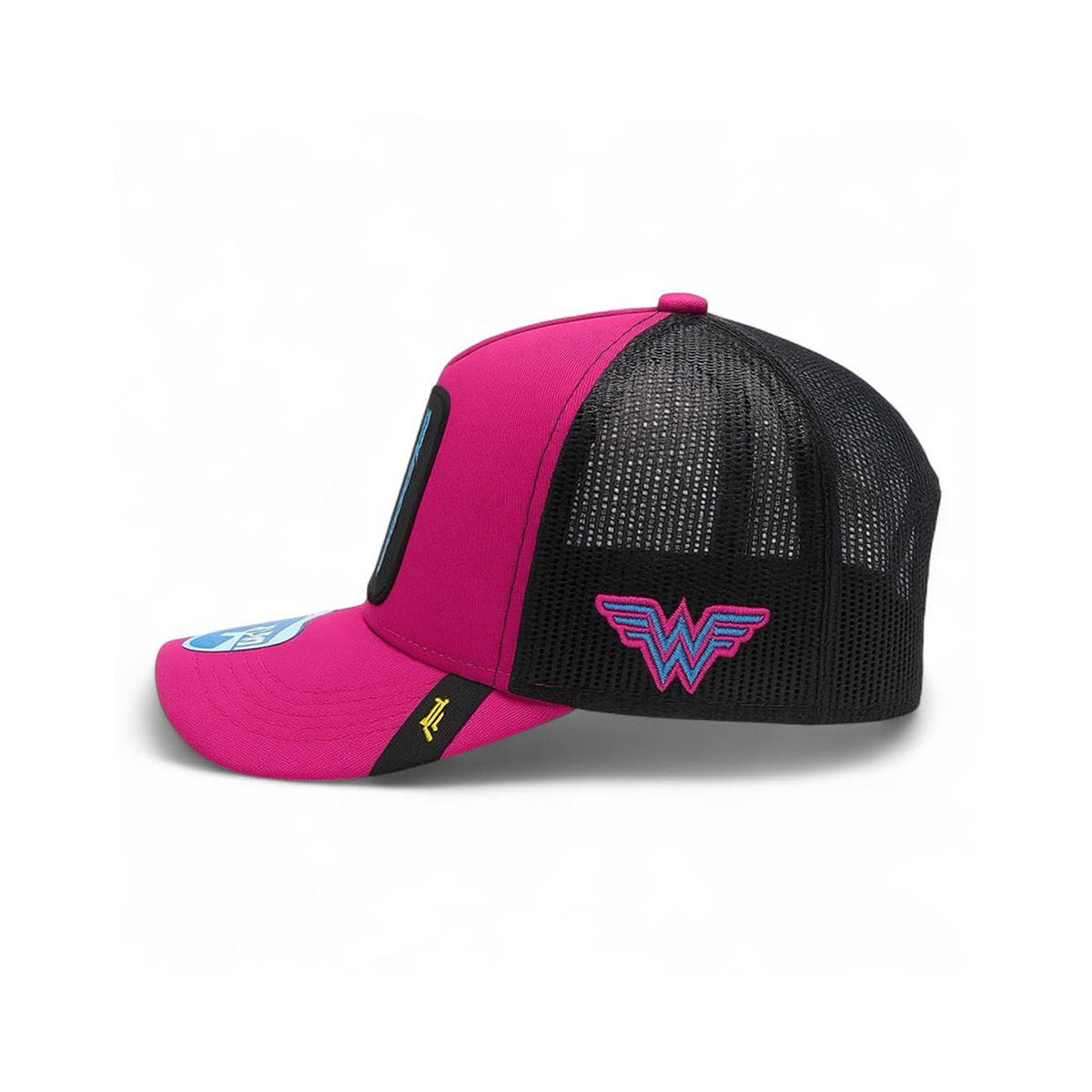 Foto 3 pulgar | Gorra Mujer Maravilla Dc Comics Trucker Ajustable Con Malla