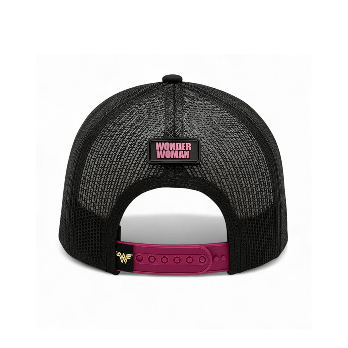 Foto 5 pulgar | Gorra Mujer Maravilla Dc Comics Trucker Ajustable Con Malla