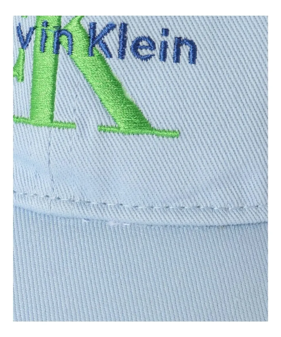 Foto 4 | Gorra Calvin Klein Azul Con Logo Monograma Unisex - Original