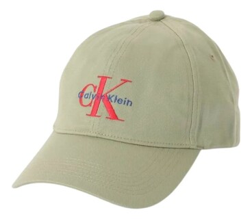 Foto 1 | Gorra Calvin Klein Verde Olivo Logo Ajustable Unisex - Original