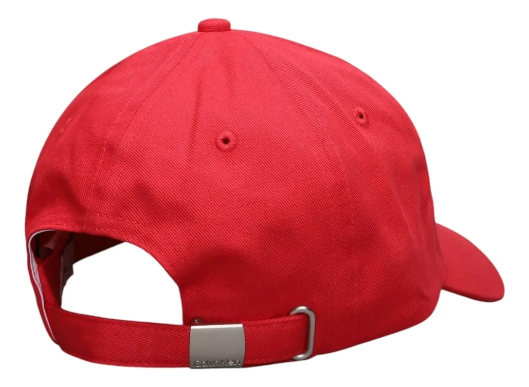Foto 2 | Gorra Calvin Klein Ajustable Logo Color Rojo Casual Unisex - Original