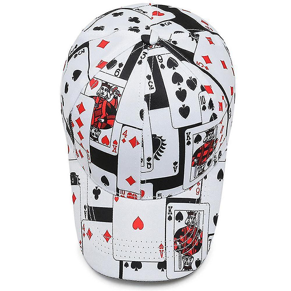 Foto 4 pulgar | Gorra De Béisbol Huoguo Street Trendy Hip Hop  Gorra De Póker  Color 6 - Venta Internacional.