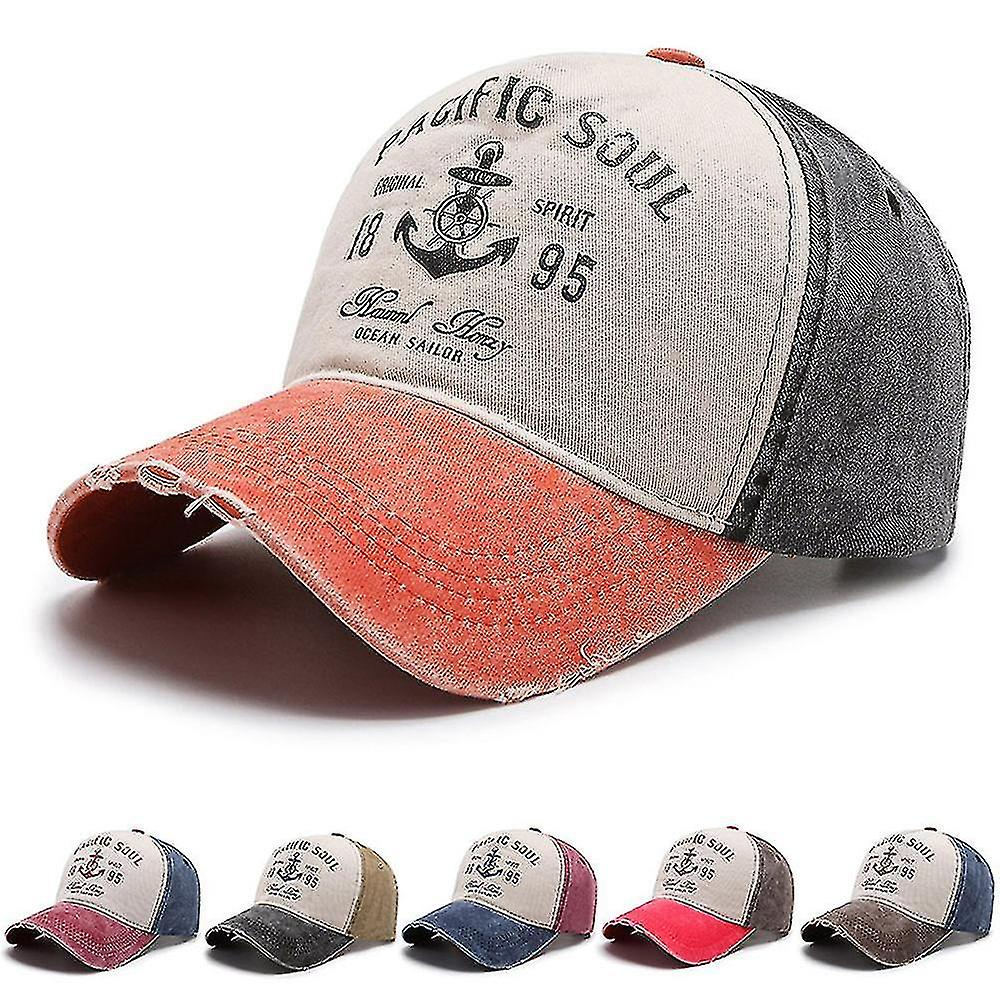 Foto 2 pulgar | Gorra De Béisbol Huoguo  Sombrero Retro Para Mujer  Con Sombrilla Para Exteriores - Venta Internacional.