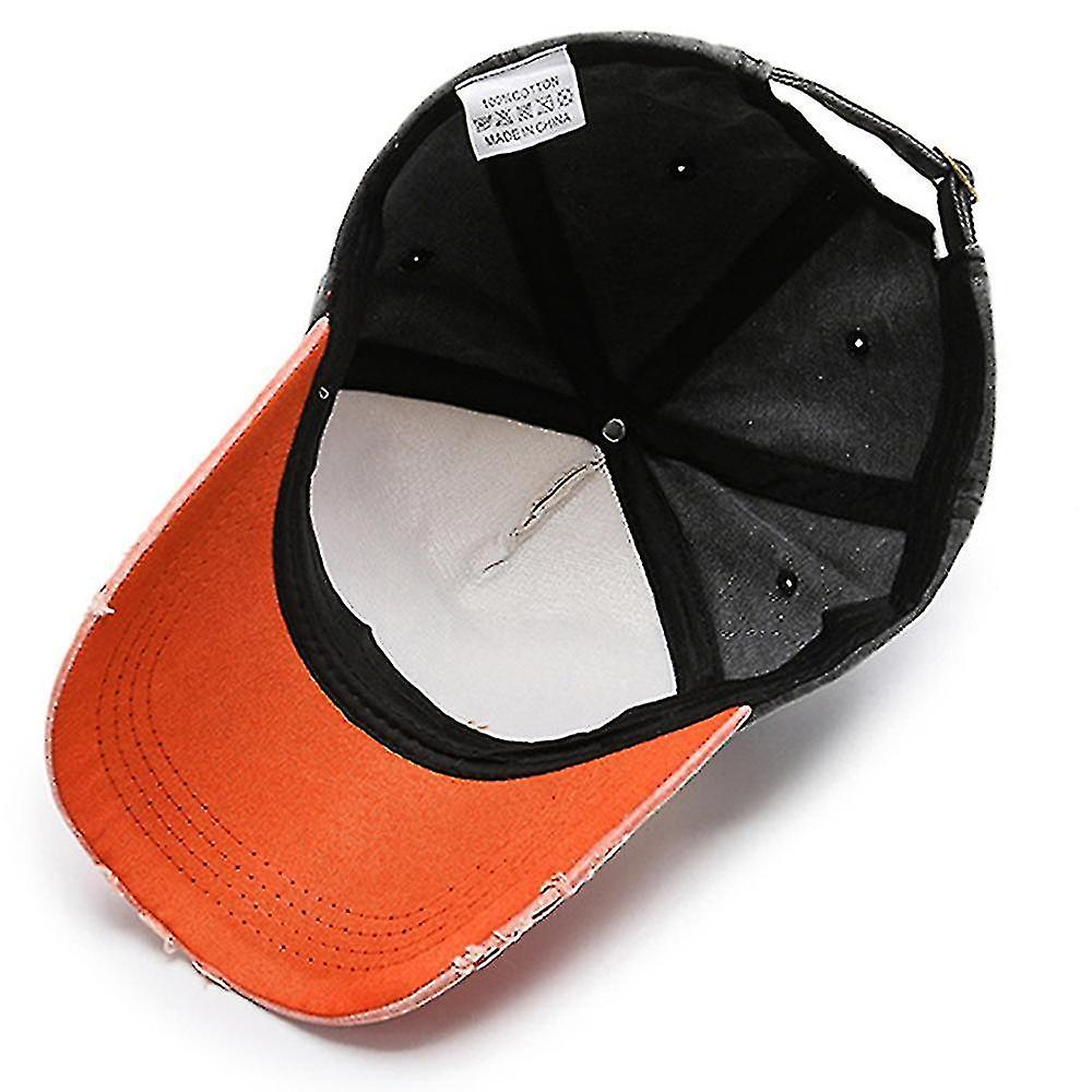 Foto 5 pulgar | Gorra De Béisbol Huoguo  Sombrero Retro Para Mujer  Con Sombrilla Para Exteriores - Venta Internacional.
