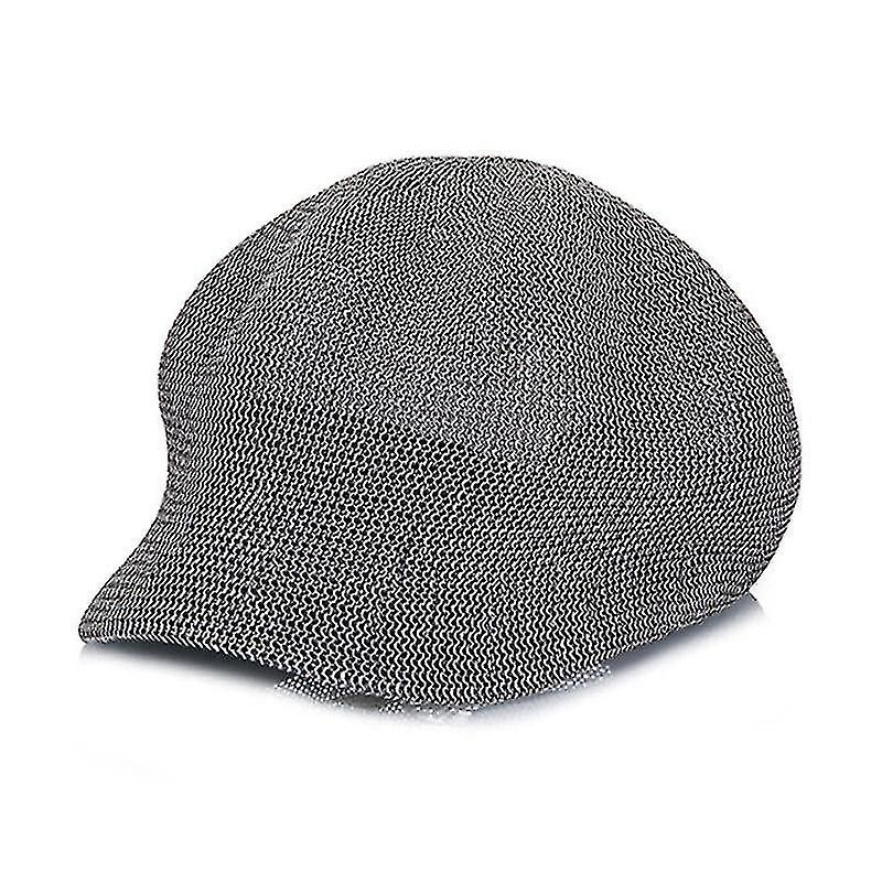 Foto 2 pulgar | Gorro De Boina Huoguo  Primavera/verano  Estilo Coreano  Algodón Y Lino - Venta Internacional.