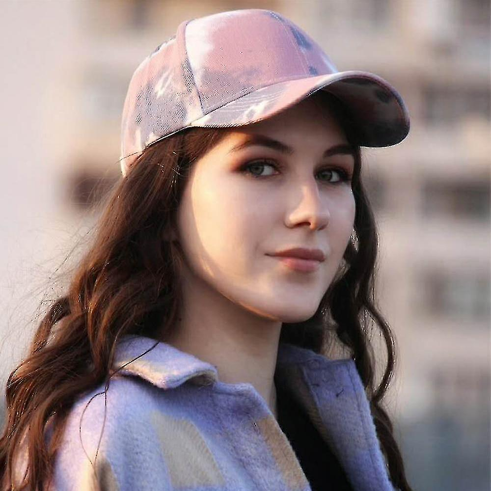 Foto 3 pulgar | Gorra De Béisbol Huoguo Spring Lovers Colorful Snapback White - Venta Internacional.