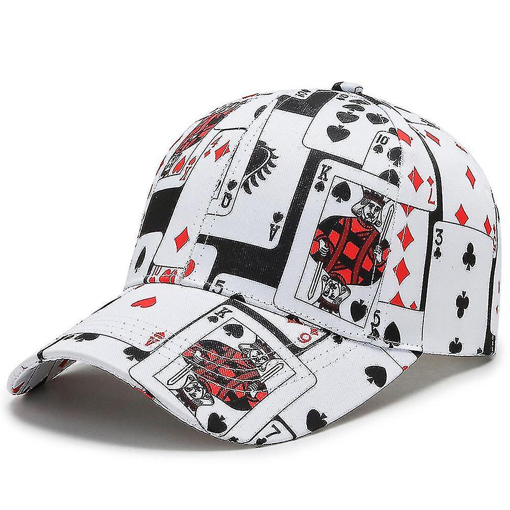 Foto 2 pulgar | Gorra De Béisbol Huoguo Street Trendy Hip Hop  Gorra De Póker  Color 3 - Venta Internacional.