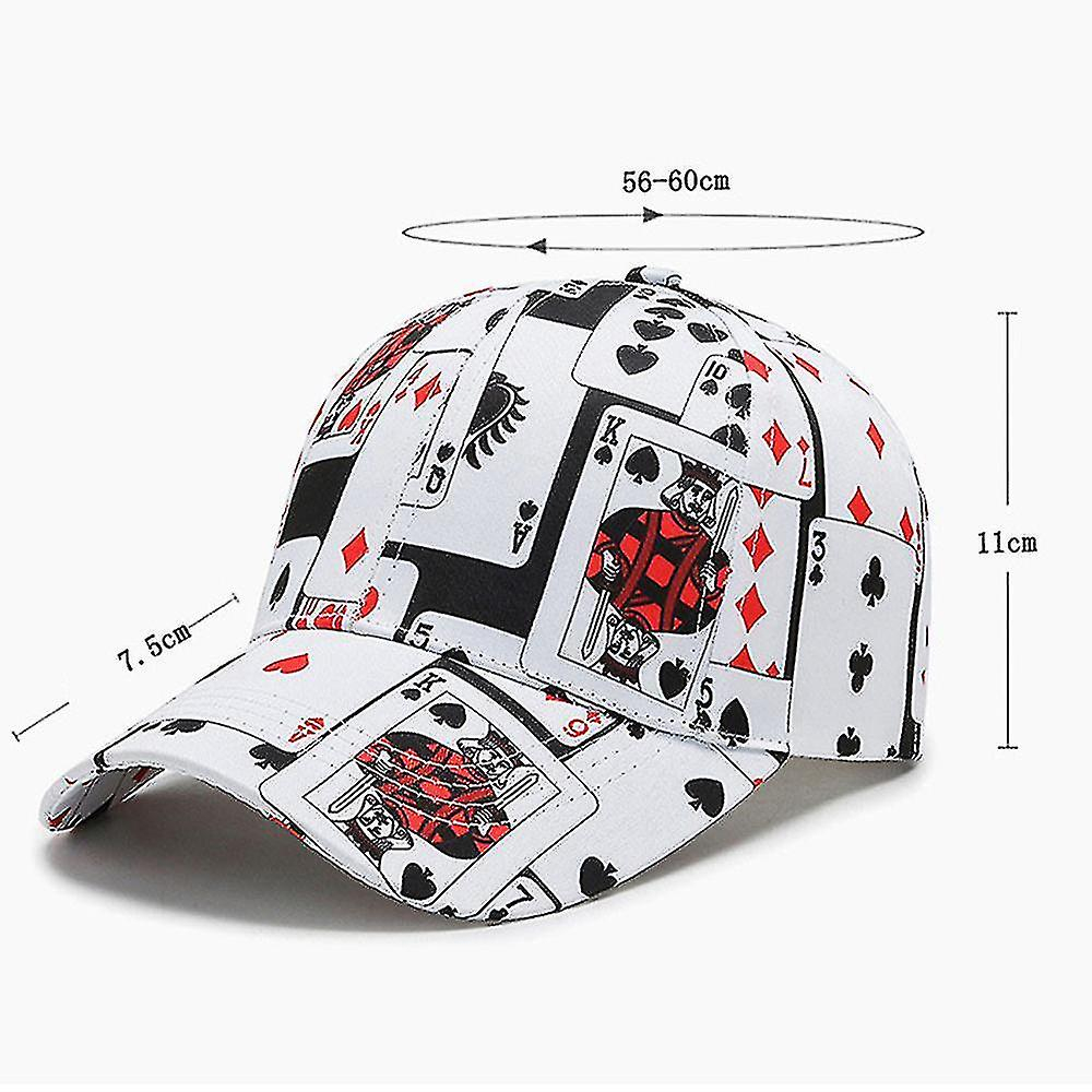 Foto 5 pulgar | Gorra De Béisbol Huoguo Street Trendy Hip Hop  Gorra De Póker  Color 3 - Venta Internacional.