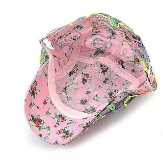 Foto 3 | Gorra Huoguo Para Mujer De Verano Casual De Sarga De Algodón Color Blanco - Venta Internacional.