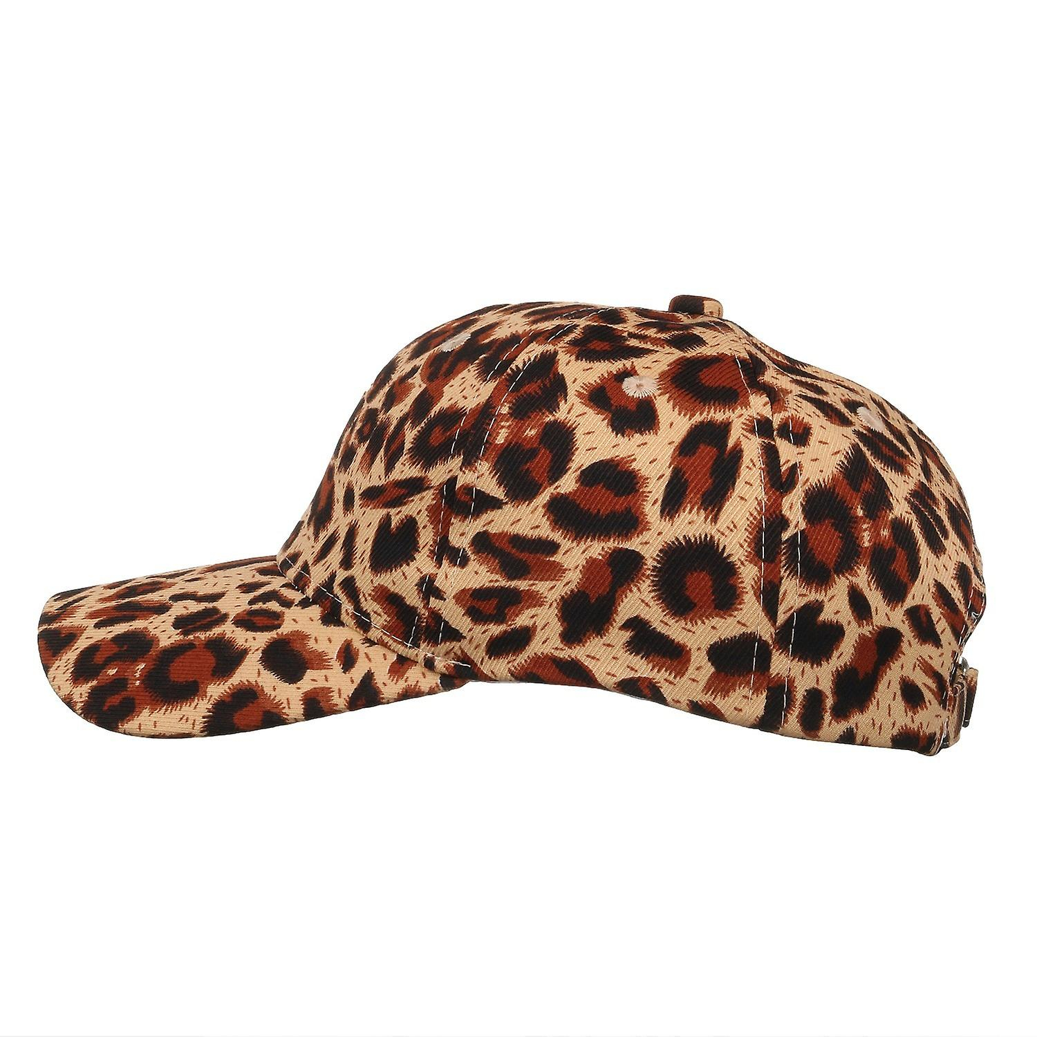 Foto 6 pulgar | Gorra De Béisbol Huoguo Classic Cotton Leopard Unisex - Venta Internacional.
