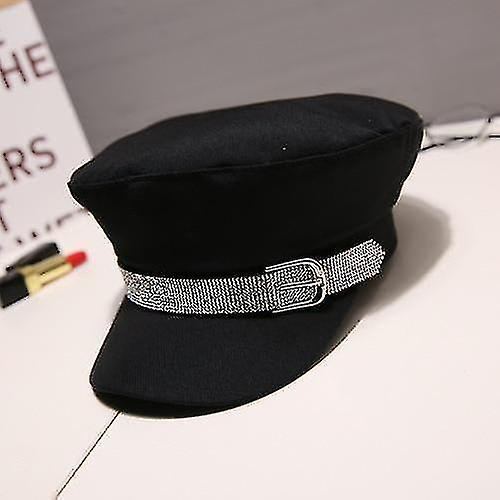 Foto 2 pulgar | Gorra Militar Huoguo  De Algodón  Estilo Marinero  De Otoño  Para Mujer - Venta Internacional.