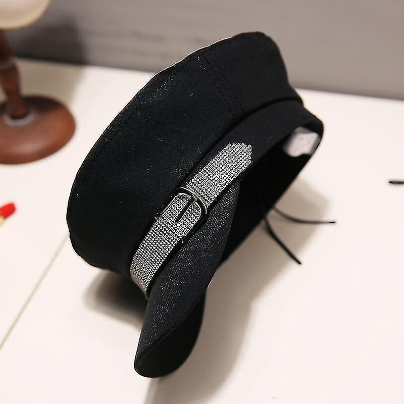 Foto 5 pulgar | Gorra Militar Huoguo  De Algodón  Estilo Marinero  De Otoño  Para Mujer - Venta Internacional.