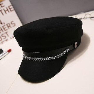 Foto 5 | Gorra Militar Huoguo De Algodón Estilo Marinero De Otoño Para Mujer - Venta Internacional.