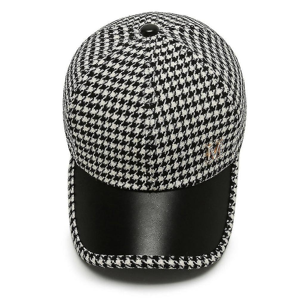 Foto 3 pulgar | Gorra Huoguo  Británica  Retro  Casual  Con Ala Curva Para Mujer - Venta Internacional.