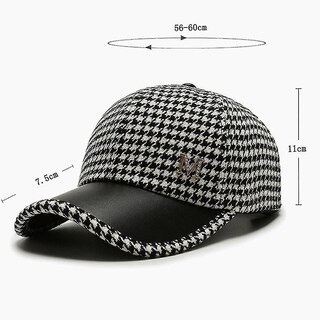 Foto 4 | Gorra Huoguo Británica Retro Casual Con Ala Curva Para Mujer - Venta Internacional.