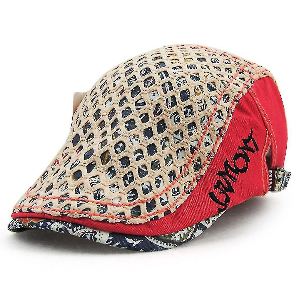 Foto 2 pulgar | Gorro Huoguo Bordado Con Visera  Boina De Verano Para Mujer - Venta Internacional.