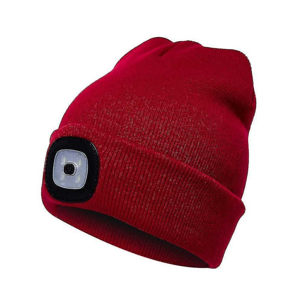 Foto 1 | Gorros De Chef Con Faros Recargables  Color Rojo - Venta Internacional.
