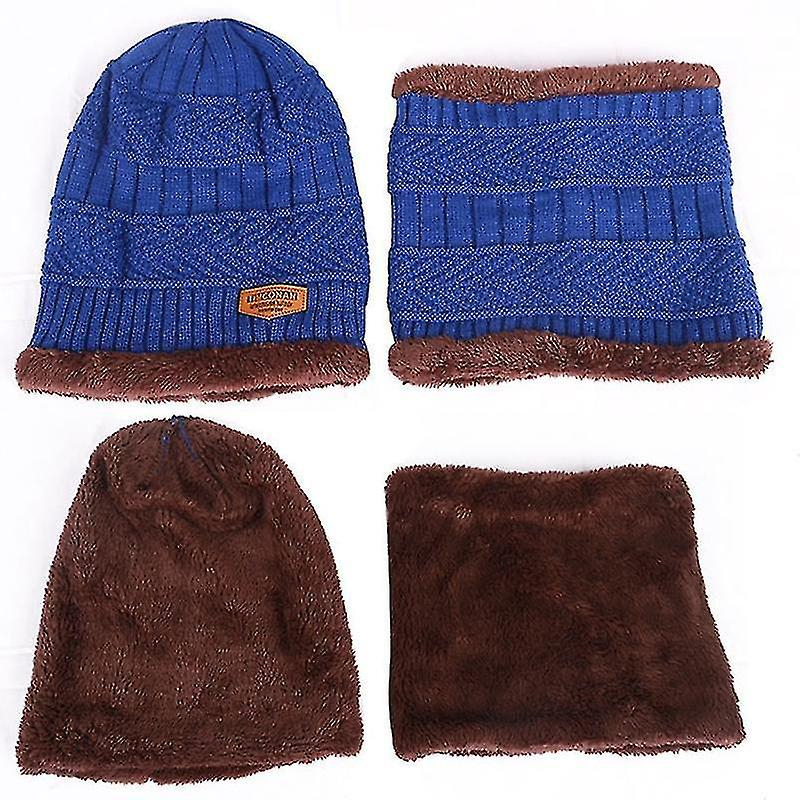 Foto 2 pulgar | Gorro De Invierno Unisex Para Pared De La Ciudad  Bufanda  Traje Grueso De Felpa - Venta Internacional.