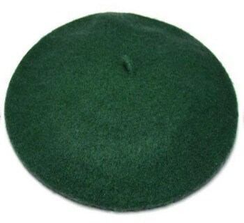 Foto 1 | Gorro Huoguo Warm Wool Winter Para Mujer Color Verde Oscuro - Venta Internacional.
