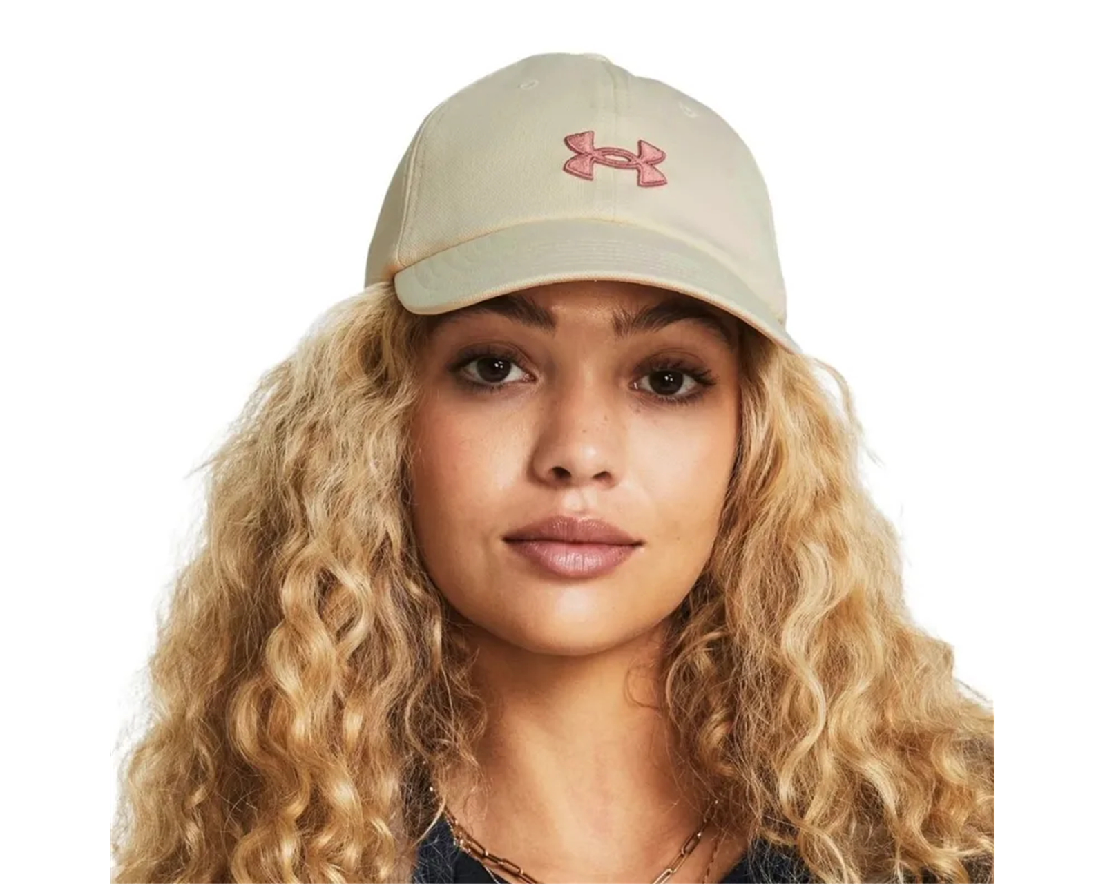 Foto 4 pulgar | Gorra Under Armour Blitzing Loadj Beige para Mujer
