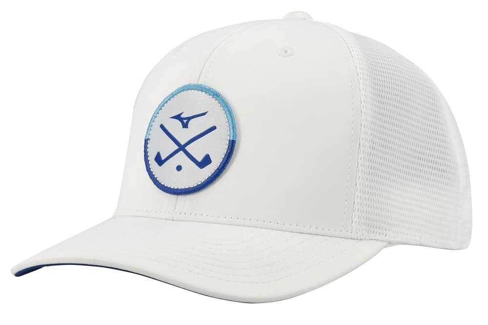 Foto 1 | Gorra De Golf Mizuno Crossed Clubs Meshback Para Mujer  Color Blanco - Venta Internacional.