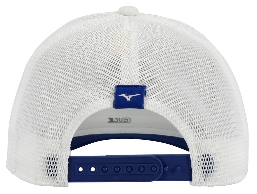 Foto 2 | Gorra De Golf Mizuno Crossed Clubs Meshback Para Mujer  Color Blanco - Venta Internacional.
