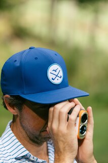 Foto 4 | Gorra Mizuno Crossed Clubs Snapback Golf Para Mujer Color Negro - Venta Internacional.