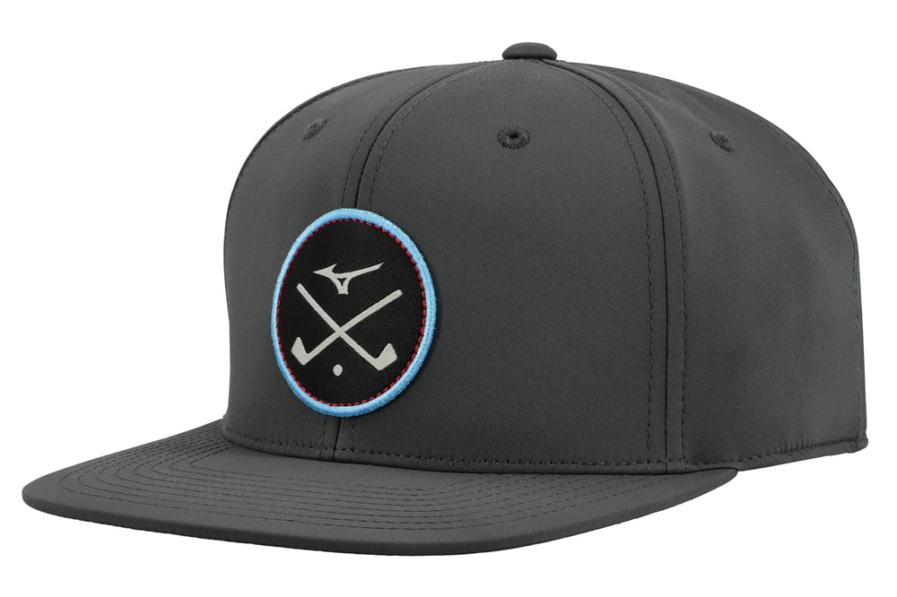 Foto 2 pulgar | Gorra Mizuno Para Mujer  Con Forma De Palo Cruzado  Con Cierre De Cremallera  Color Carbón - Venta Internacional.