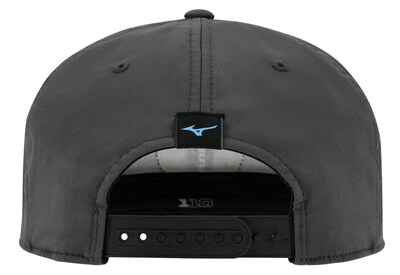 Foto 2 | Gorra Mizuno Para Mujer Con Forma De Palo Cruzado Con Cierre De Cremallera Color Carbón - Venta Internacional.