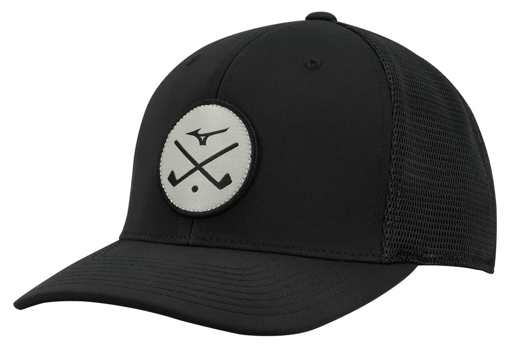 Foto 2 pulgar | Gorra De Golf Mizuno Crossed Clubs Meshback Para Mujer  Color Negro - Venta Internacional.