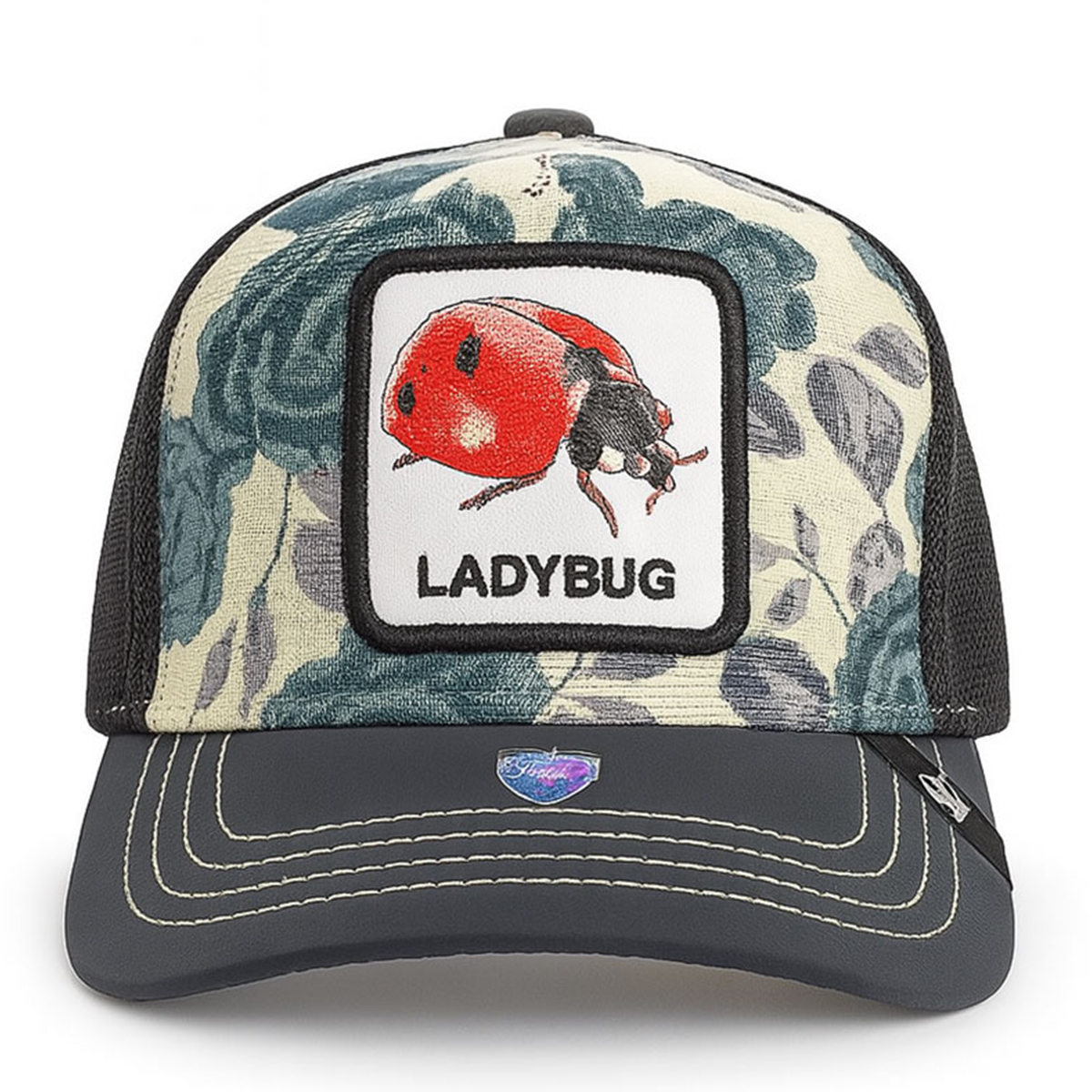 Foto 3 pulgar | Gorra Knite Ladybug Cachucha Mujer Visera Tornasol