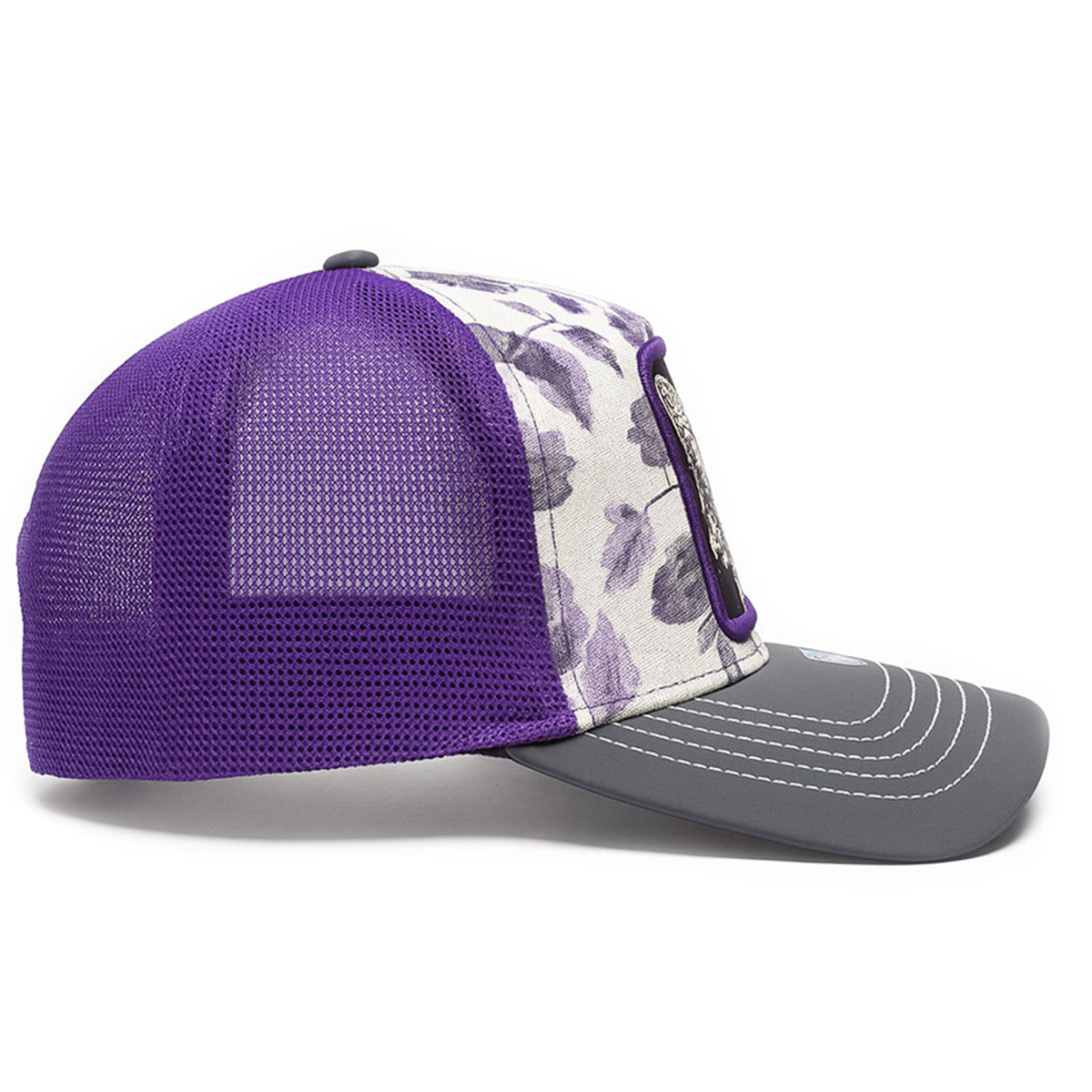 Foto 4 pulgar | Gorra Cerrada Para Mujer Knite Urbano Con Diseño Floral