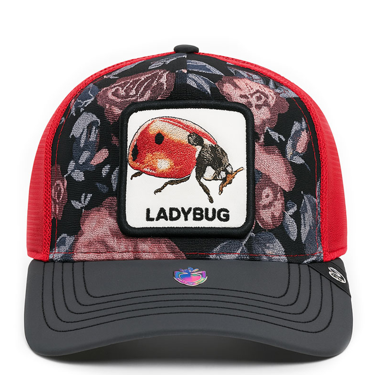 Foto 3 pulgar | Gorra Knite Ladybug Cachucha Mujer Visera Tornasol